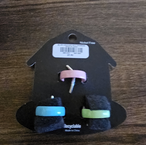 Farm Animals Rings Set Of 3 Cow Pig Bear With Strawberries NEW Sweet Society 7 - Picture 3 of 10